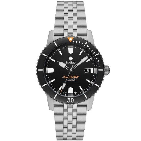 🚫SOLD🚫Zodiac Super Sea Wolf 53 Compression Automatic Watch,40mm ZO9288 - Picture 1 of 8